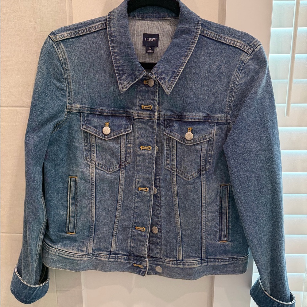 J. Crew Factory Light Blue Denim Jacket